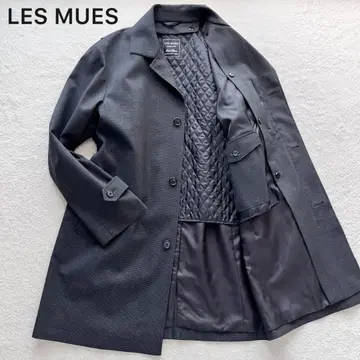 미사용급 LES MUES AOKI 스텐카라 코트 롱 코트