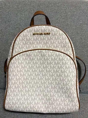 MICHEAL KORS 백팩 PVC 올 로고 무늬 데이팩