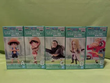 원피스 WCF 월드 컬렉션 최악의 세대 1 전 5종 컴플리트 SET