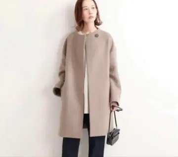 이에나 보틀넥 트래블러 코트