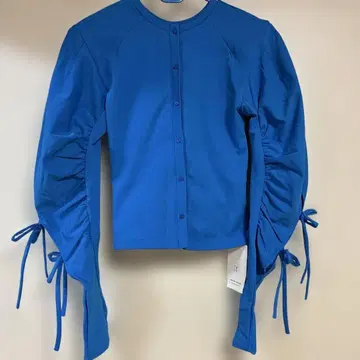 MAISON SPECIAL Sleeve Ribbon Puff Top F