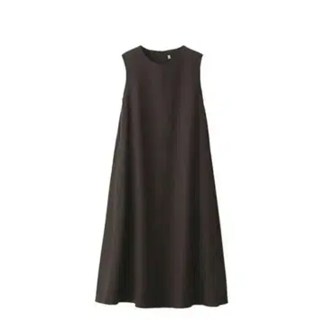 무인양품 기모 오버롤 스커트 다크 브라운 M