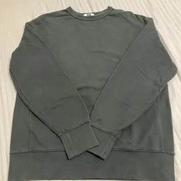 UNIQLO U 트레이닝복 가먼트 다이 2개 세트 스웨트 셔츠