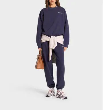 sporty&rich Serif Logo sweat 셋업