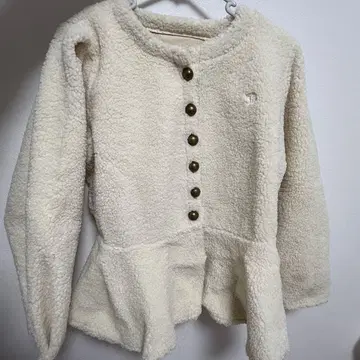 Bibiy 'B' BOA 페플럼 가디건