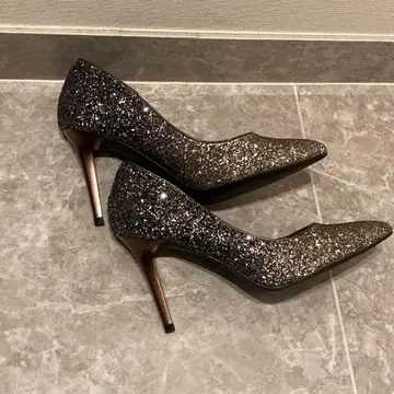 RANDA 라메 그라데이션 하이힐 펌프스 24.5