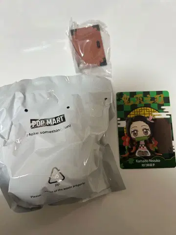 POPMART 팝마트 귀멸의 칼날 생일 꽃 시리즈 카마도 네즈코