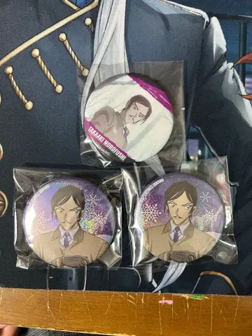 명탐정 코난 모로후시 타카아키 캔뱃지, 거울 캔뱃지 세트