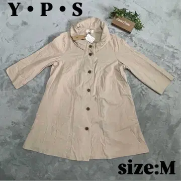 Y.P.S. 베이지 후드 코트 M 사이즈
