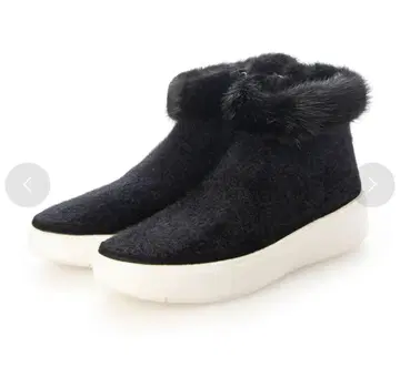 MACKINTOSH LONDON 퍼 모티브 스니커즈 삭스 부츠