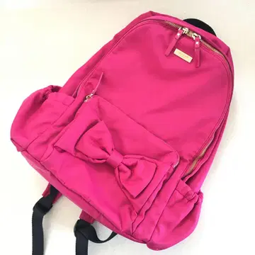 케이트 스페이드 리본 백팩 핑크