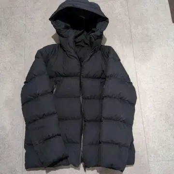 무인양품 후드 부착 다운 자켓