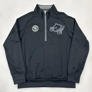 아다바트 하프 지퍼 스트레치 블루종 사이즈 46