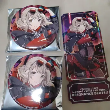 프로세카 코네라이 비비버스 아즈사와 코하네 캔뱃지 티켓풍 카드 세트