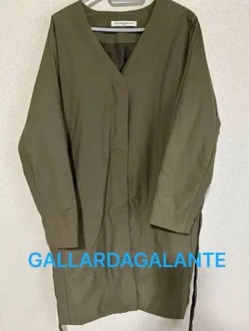 GALLARDAGALANTE 노카라 코트 새상품급