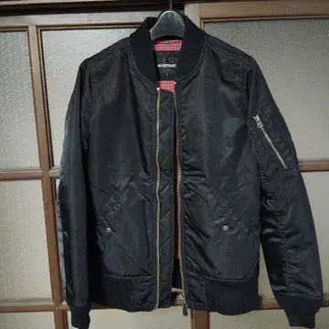 NEVERTRUST MA-1 플라이트 자켓 사이즈 2 블랙