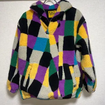 FAT 에프에이티 풀오버 플리스 자카드 보아