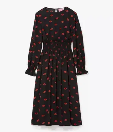 케이트 스페이드 katespade 립 모티브 원피스 키스베 발리
