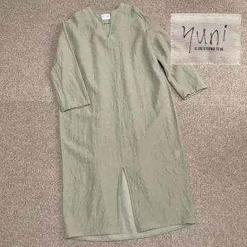 yuni 유니 큐프라 모 원피스 베이지 일본제