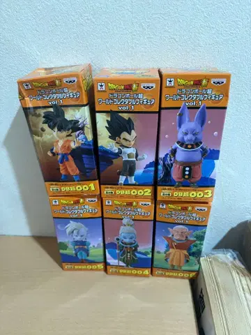 드래곤볼 초 월드 컬렉터블 피규어 vol.1 전 6종 99052