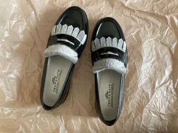 TEMPERATE 퍼 달린 레인 슈즈 ( 새상품 시착만 한 상품 )