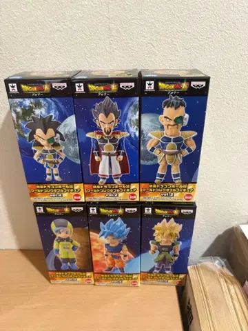 영화 브로리 드래곤볼 슈퍼 월드 컬렉터블 피규어 vol.2 전 6종