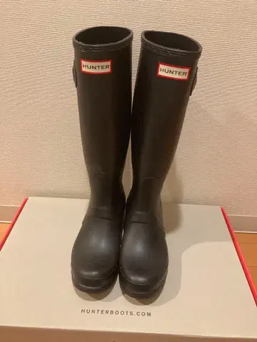 HUNTER 블랙 장화