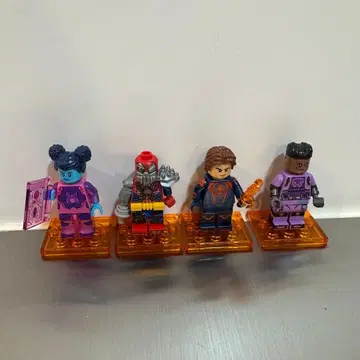 새상품 레고 정품 스파이더맨 71050 미니 피규어 4개 세트 LEGO