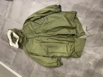 미군 실물 M-65 피쉬테일 후드티 풀세트 M 모즈 코트