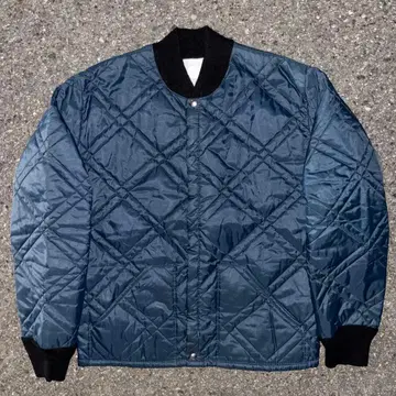 80s usa제 IDEAL 지퍼 퀼팅 자켓 민간 지급품