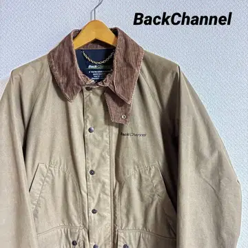 레어 BackChannel x Millerain 헌팅 자켓