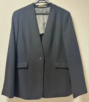 [ 새상품급 ] ORIHICA 노카라 자켓 네이비 L