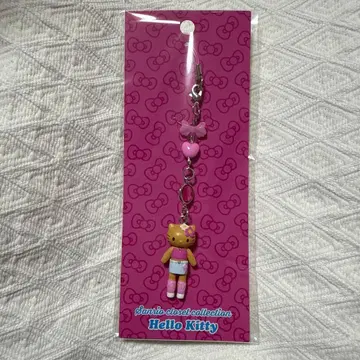 헬로키티 키티 옷장 컬렉션 스트랩 일광화상 갸루