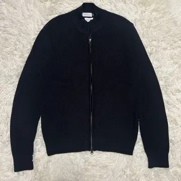 바니스뉴욕 드라이버 니트 씨 아일랜드 코튼 블랙 S