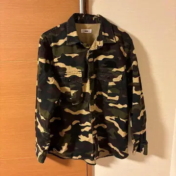 카모플라쥬 밀리터리 자켓