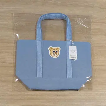 미개봉 올드 테디 와펜 토트백 블루 소