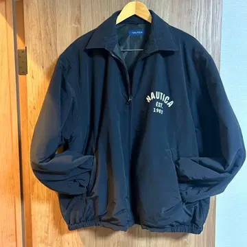 NAUTICA 나일론 블루종 자켓
