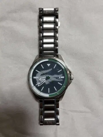 Lacoste 아날로그 손목시계 블랙/실버