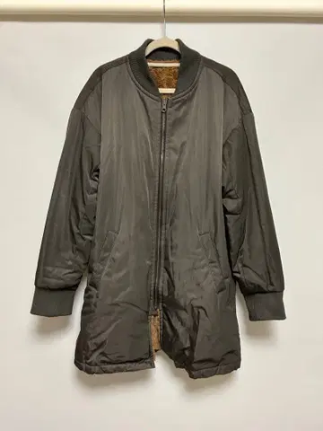 그레이 MA-1 자켓 나일론제