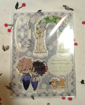 예상 밖의 스위트 매리지 디오라마풍 아크릴 스탠드