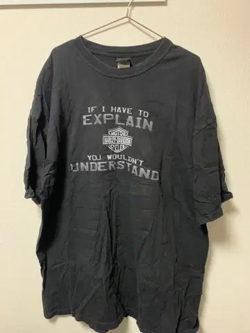 할리데이비슨 T셔츠 블랙 컬러