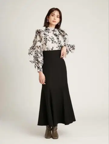 SNIDEL 머메이드 스커트