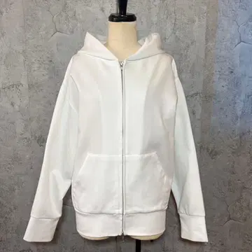 IENA 종이상자 니트 집업 후디