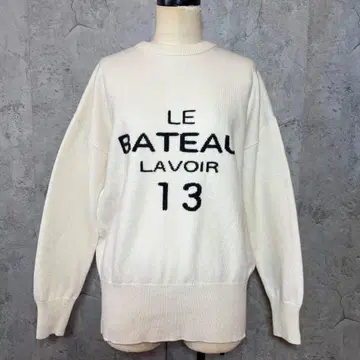 SLOBE IENA LE BATEAU 로고 니트