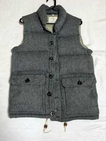 BEAUTY & YOUTH 그레이 다운 베스트 united arrows