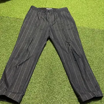 MANUFACTURY & MAIN HOUSE 스트라이프 데님 팬츠