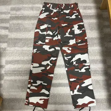 카모 패턴 카고 팬츠 사이즈 27