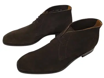 REGAL 리 스웨이드 처카 부츠 다크 브라운 25cm