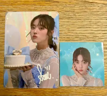 세지입니다. 히라마츠 소노 트레이딩 카드+스티커 세트