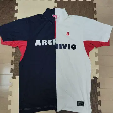 ARCHIVIO 네이비/화이트 셔츠 46